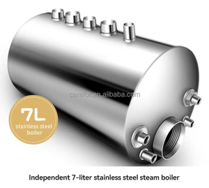 Careforcafe - Máquina de Café Espresso Profesional de Acero Inoxidable de 4200 W, 3 Calderas, 2 Grupos, Comercial para Negocios - Product Image 5