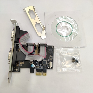 RS232 RS-232 cổng nối tiếp COM DB25 LPT máy in song song cổng để PCI-E PCI Express Card Adapter chuyển đổi Hội Đồng Quản trị wch382 chip - Product Image 6