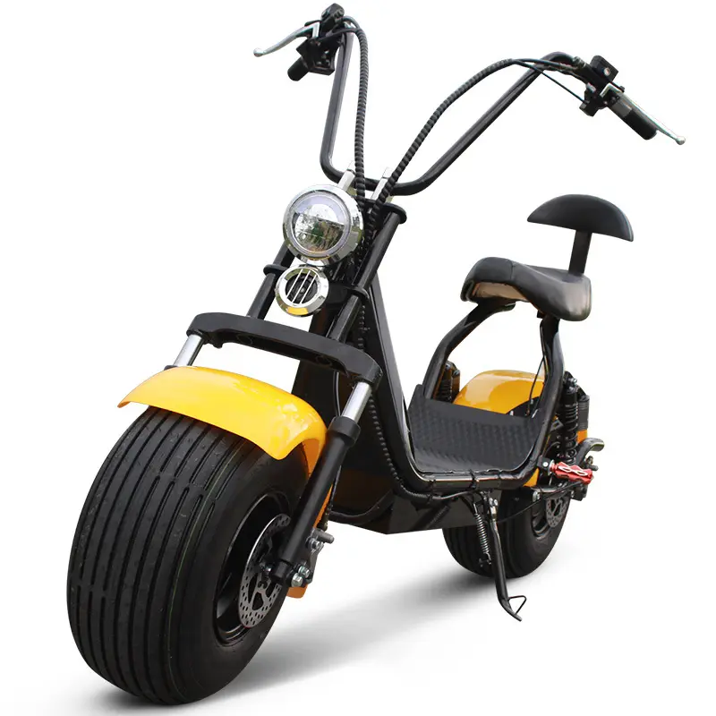 E elektrikli motosiklet e-scooter akıllı elektrikli motosiklet yetişkinler için 2 tekerlekli Citycoco scooter
