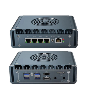 Fábrica 12th Gen Mini Router I7 1265U I5 1235U 4xInter I226 2,5G LAN Nvme Pentium 8505U Fanless Pfsense Firewall Micro PC Stock - Product Image 2
