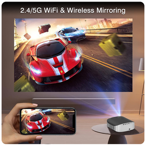 Touyinger ET32 <span class=keywords><strong>1500</strong></span> ANSI <span class=keywords><strong>Lumens</strong></span> Độ sáng cao <span class=keywords><strong>LCD</strong></span> chiếu bản địa 1080P 4K hỗ trợ Nhà Bên rạp hát proyector - Product Image 5