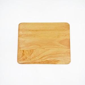 Rubberwood Cutting Board 25.5x20.3x1cm Rectangle <b>Wood</b> Chopping <b>Block</b> For Fruits Vegetables Raw Cooked Food - Product Image 2