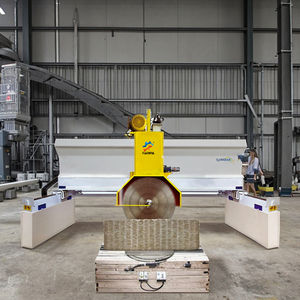 Hoge Efficiëntie 2200 Auto Brug Zag Multi-Disc Steen Snijmachine Voor Graniet Marmeren Plaat Plaat Snijder - Product Image 1