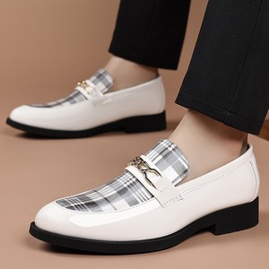 <span class=keywords><strong>Scarpe</strong></span> Eleganti da Uomo in Pelle Sintetica, Leggere e Comode, Stile Oxford a Tomaia Bassa, per Cerimonie e Matrimoni - Product Image 5