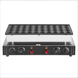 2025 máquina de aperitivos de comida más Popular Mini máquina eléctrica para hacer panqueques/equipo comercial de gofres máquina de magdalenas de 50 agujeros - Product Image 2