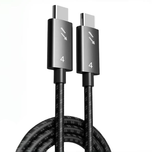 40Gbps 240W USB4 Cable Fast Charging Usb C to Usb C Cable Support Dual 8K 60Hz Compatible With Thunderbolt 4 Cable