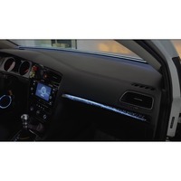Kit d'éclairage intérieur LED RGB pour Volkswagen Golf 7, éclairage d'ambiance ciel étoilé, panneau de plafond, amélioration de la décoration de la voiture, accessoires
