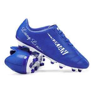 Chaussures de football pour hommes personnalisées en gros 2025, chaussures de football antidérapantes avec crampons FG - Product Image 2