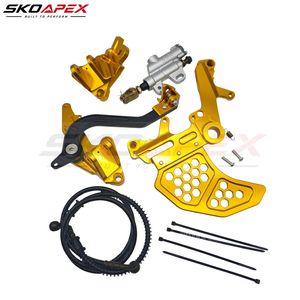 <span class=keywords><strong>Kit</strong></span> de pièces de performance en alliage d'aluminium CNC pour Sur Ron Ultra Bee : Protections de frein, repose-pieds, guides de chaîne, pièces de protection améliorées - Product Image 3