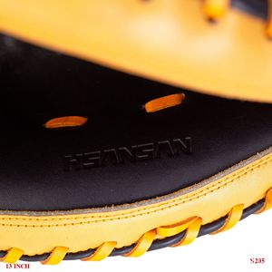 Gants de <span class=keywords><strong>baseball</strong></span> personnalisés en cuir de vachette pour gaucher, mitaines de receveur 13 pouces pour jeunes unisexes, <span class=keywords><strong>baseball</strong></span> et softball - Product Image 4