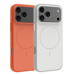 Cover per telefono magnetico Anti-impronte e Anti-Shock classico nuovo Design per iPhone 16/17 custodia per telefono cellulare Pro Max - Product Image 3