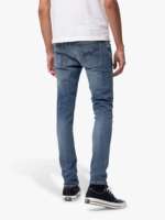 Orta Boy Erkek Slim Fit Ağır Kumaş Su Geçirmez Özelleştirilmiş Renk Açık Yıkama Eskitme Efekti Özel Logo Kışlık Düz Dar Paça Pantolon