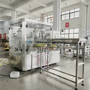 고속 스파우트 파우치 백 액체 우유 충전 밀봉 포장 기계 공급 업체 4 헤드