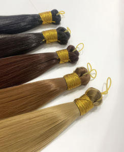 Capelli Sintetici Lunghi e Lisci 22 Pollici, Capelli Lisci per <span class=keywords><strong>Treccine</strong></span>, Trecce all'Uncinetto per Donne di Colore - Product Image 6