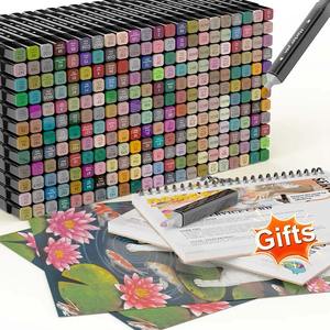 Set di Pennarelli Artistici Jumbo Personalizzati 24-268 Colori, Marcatori a Doppia Punta per <span class=keywords><strong>Disegno</strong></span> e Pittura - Product Image 3