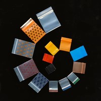 Sacs refermables en plastique transparent imprimés sur mesure avec fermeture éclair unique, sacs auto-scellants, sacs refermables pour aliments, petits sacs refermables