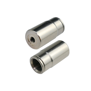 Conectores Rápidos de Latón de Alta Presión, Tapón Final con 1 Orificio Superior de 3/8'', Adaptador de Conectores de Agua para Jardín, Sistema de Riego por Nebulización - Product Image 3