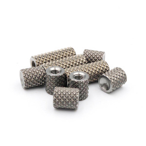 Tengdafei <b>M3</b> Titanium Alloy Knurled Nut Double-Ended <b>Screw</b> TC4 Medical Grade Silver Finish For Replace Repair - Product Image 4