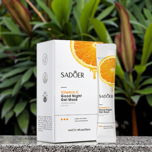 SEOMOU Organique Blanchissant Hydratant Collagène Vitamine C Bonne <span class=keywords><strong>Nuit</strong></span> Gel <span class=keywords><strong>Masque</strong></span> pour Combinaison Grasse Peau Sèche Utilisation Visage Main Nez Corps - Product Image 3