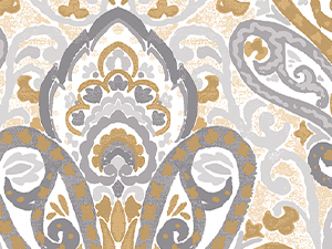 Polyester Bedding Set Paired with Exquisite Workmanship Stylish Printed Winter <strong>Comforter</strong> - Winter's Printed Comfort - Product Image 3