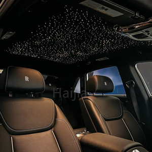 Luz de techo de fibra óptica para coche con efecto lluvia de meteoros y estrellas fijas, luz de techo estrellada DIY para interior de coche - Product Image 5