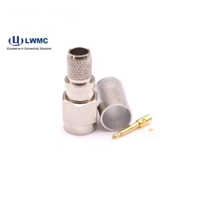 50ohm SMA mâle/femelle à sertir droit LMR240/RG8 câble MiNi, connecteur en laiton rf LMR240/RG8 MiNiCable - Product Image 2