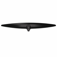 Ala delantera de hidroala de fibra de carbono de 1070 mm de alto perfil, 877 cm², para deslizamiento rápido, ala de surf para viento en contracorriente, OEM