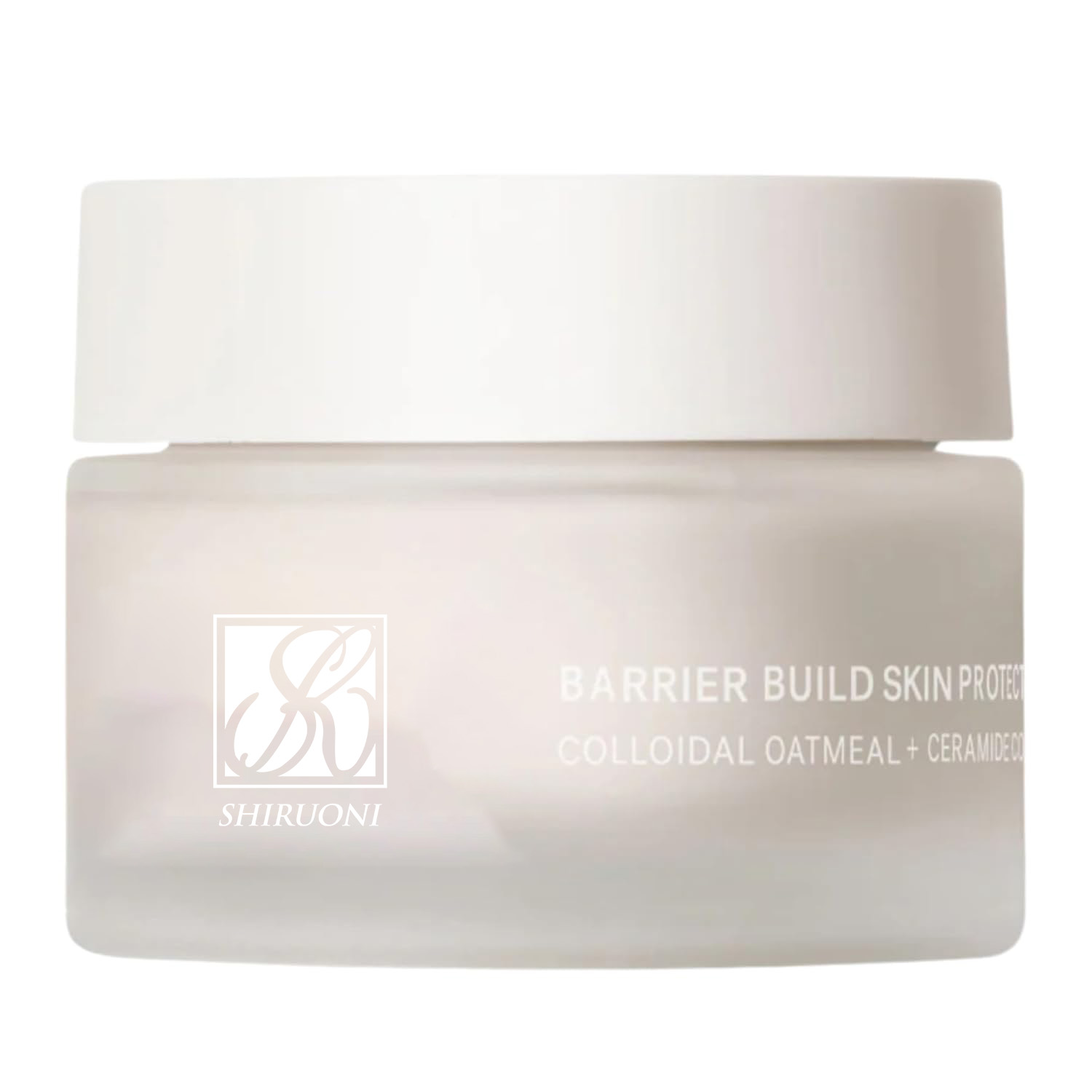Private Label Natural Oatmeal & Ceramide Barrier Cream Strengthen Skin Defense Skin Lightening & Deep Hydration Face Moisturizer