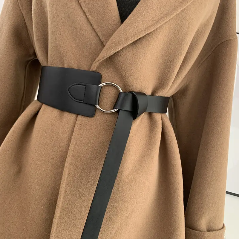 2021 New Leather Ladies Fine Belts Retro Waist Sealing Women's Fashion Skirt Decoration Waistband