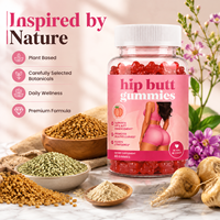 Gomitas de Maca, Aguaje y Dong Quai de Marca Privada al por Mayor, 60 Unidades, Favorecen Curvas Saludables, Gomitas para Caderas y Glúteos para Mujeres