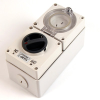 Saipwell 56CV310 étanche 1 voie unipolaire 10A IP66 NZ/Aust prise électrique interrupteur combiné prises
