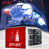 Écran Mural Vidéo à Panneau d'Affichage LED HD Spark 4 m x 3 m pour Publicité Intérieure Extérieure