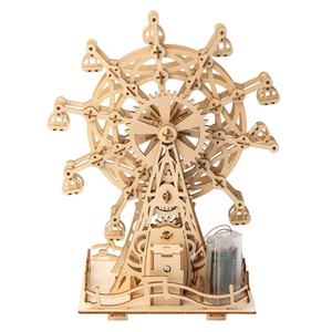 3D木製パズル インタラクティブメカニズム組み立てモデル 脳トレ 知育STEM玩具 大人とティーン向け - Product Image 5