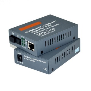 ตัวแปลงไฟเบอร์มีเดีย RJ45 SC Connector Net-link โหมดเดี่ยว FTTH GSM 20-25KM 1310/1550nm - Product Image 1