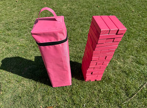 Set <span class=keywords><strong>di</strong></span> 54 Pezzi Mini Blocchi <span class=keywords><strong>di</strong></span> Costruzione in Legno <span class=keywords><strong>di</strong></span> Paulownia Colorati e Durevoli per Giochi da Tavolo Personalizzabili e Divertenti per Tutta la Famiglia, Ideali per il Gioco Cooperativo - Product Image 6