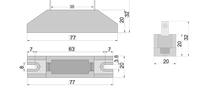Diodes en silicium HVP-15, diode redresseuse en silicium pour machine RF, cycle élevé, micro-ondes industriels