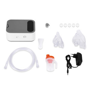 Kompresor waktu portabel genggam portabel, klinik medis dapat diatur portabel asma batuk DC <span class=keywords><strong>Nebulizer</strong></span> dengan tampilan Digital - Product Image 1