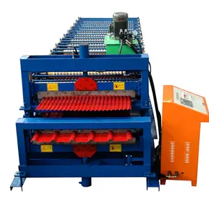 Hebei Xinnuo XN-1000-1000 máquina de formación de rollos de doble capa
