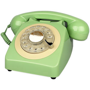 Téléphone rotatif vintage antique Téléphone à carte sans fil rétro Téléphone fixe pour bureau à domicile Hôtel Téléphones filaires - Product Image 2