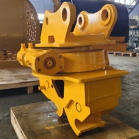 Attelage rapide hydraulique rotatif TDC Premium pour mini-excavatrices de 1 à 4 tonnes, rotation à 360°, moteur inclus Yanmar Vio35 Takeuchi, garantie 1 an