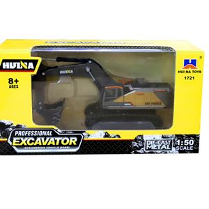 รถขุดรุ่นใหม่ 1721 1:50 ของเล่นวิทยุบังคับ Huina สำหรับเด็ก ราคาดี ผลิตจากโลหะผสม - Product Image 2