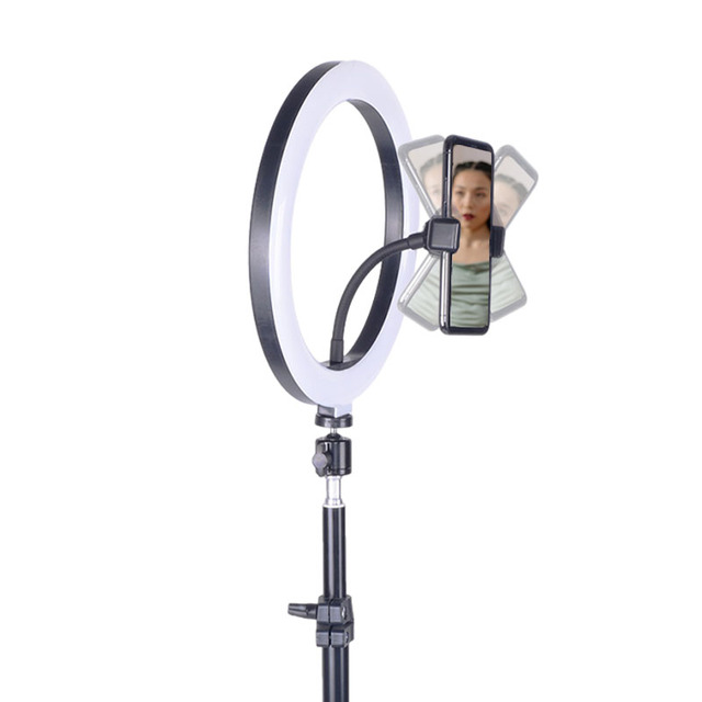 Lighting 20CM 3200K-5600K Dimmable With 200cm Stand Camera Flash 8-inch Studio Ring Lights Photography Light for Live Stream