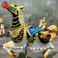 Manèges de parc d'attractions : Carrousel à double étage avec chevaux, manège pour enfants, chevaux de carrousel à vendre