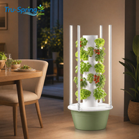 Système de culture hydroponique à 5 étages avec éclairage LED pour la culture verticale de légumes en intérieur