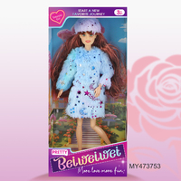 Jouets tendance 2026 en promotion : Adorables poupées de princesse de 11 pouces pour filles, jouet sirène