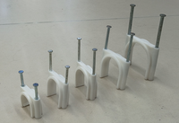 Usine Cercle Câble Clip Câble Organisateur Clips Câble Gestion Clips