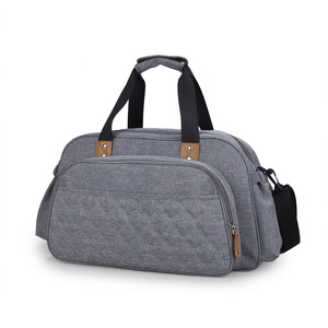 Grand sac à dos personnalisé Sac fourre-tout en polyester pour couches pour bébés pour les voyages de papa et maman - Product Image 2