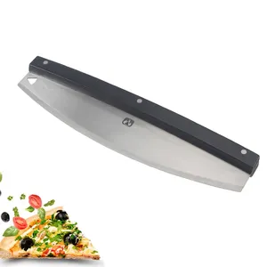 Baking accessories Stainless Steel Commercial Pizza Cutter slicer knife pizza tools