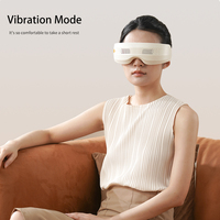 Masseur oculaire personnalisable avec logo, à vibration et chaleur, contrôle de la minuterie, prise USB Type-C, pour la relaxation et la réduction de la fatigue