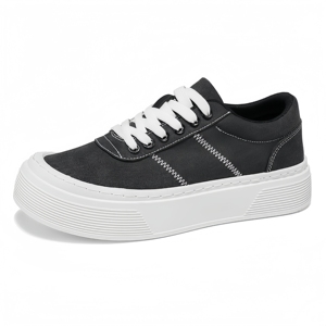 Zapatos Casuales de Suela Gruesa de Moda Primavera 2026, Zapatos Deslizantes de Suela Gruesa de Tendencia, Parte Superior de Tela con Forro de Malla para Hombre - Product Image 2